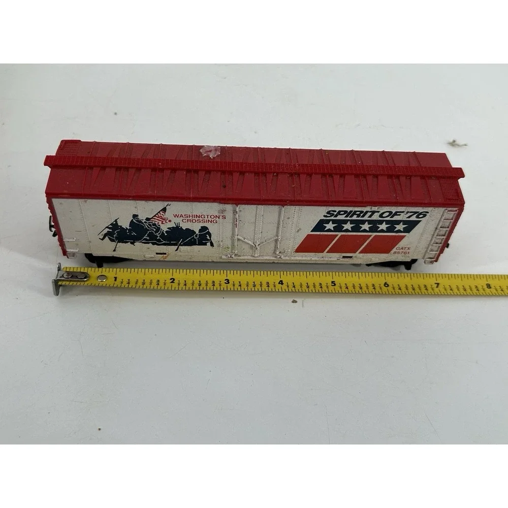 HO Scale Spirit of 76 The Minutemen Patriotic Box Car 1:87 Scale Model Railroad